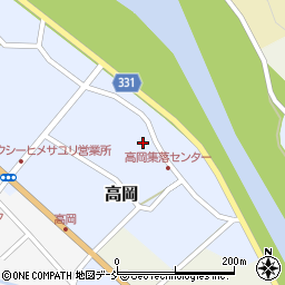 新潟県三条市高岡53周辺の地図