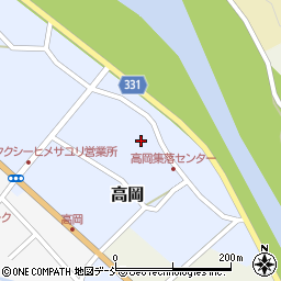 新潟県三条市高岡57周辺の地図