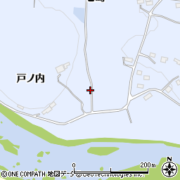 福島県二本松市上川崎（戸ノ内）周辺の地図