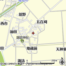 福島県喜多方市塩川町窪下窪50周辺の地図