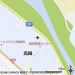 新潟県三条市高岡29周辺の地図
