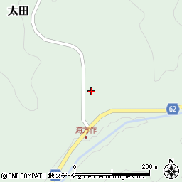 福島県二本松市太田海方作234周辺の地図