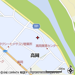 新潟県三条市高岡101周辺の地図