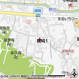 東邦ゴム工業根崎１号倉庫周辺の地図