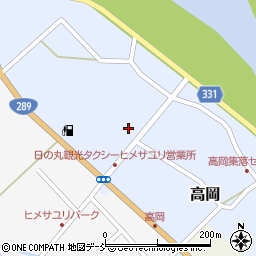 新潟県三条市高岡163周辺の地図