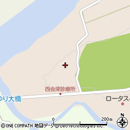 西会津町　訪問看護事業所周辺の地図