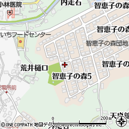 福島県二本松市智恵子の森5丁目30周辺の地図