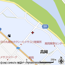 新潟県三条市高岡69周辺の地図