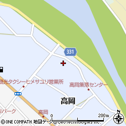新潟県三条市高岡96周辺の地図