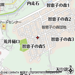 福島県二本松市智恵子の森5丁目15周辺の地図