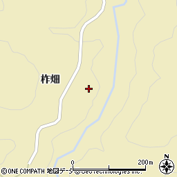 福島県耶麻郡西会津町宝坂大字屋敷家ノ下乙周辺の地図