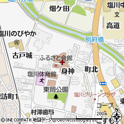 喜多方市社会福祉協議会 塩川デイサービスセンター周辺の地図