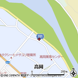 新潟県三条市高岡35周辺の地図
