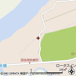 福島県西会津町（耶麻郡）登世島（田畑）周辺の地図