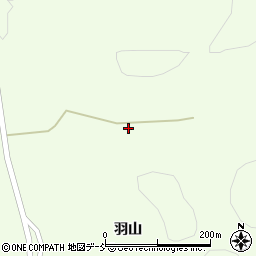 福島県伊達郡川俣町山木屋由口周辺の地図