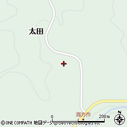 福島県二本松市太田海方作274周辺の地図