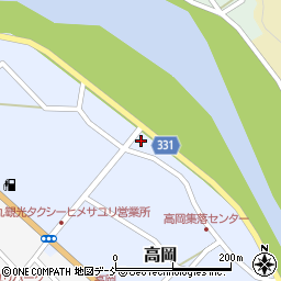新潟県三条市高岡39周辺の地図