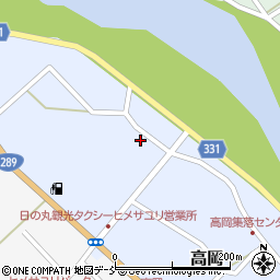 新潟県三条市高岡86周辺の地図