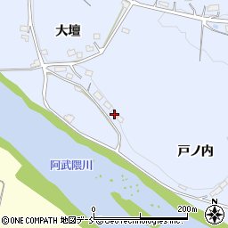 福島県二本松市上川崎大壇81周辺の地図