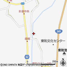 福島県二本松市針道上台周辺の地図