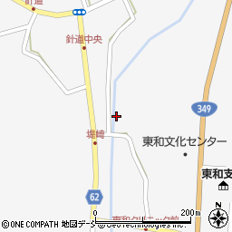 福島県二本松市針道（上台）周辺の地図