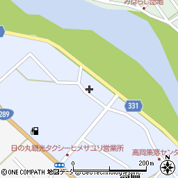 新潟県三条市高岡45周辺の地図