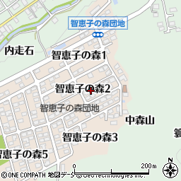 福島県二本松市智恵子の森2丁目41周辺の地図