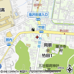 藤田米店周辺の地図