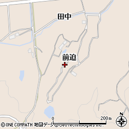 福島県南相馬市原町区矢川原（前迫）周辺の地図