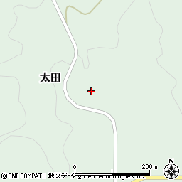 福島県二本松市太田海方作165周辺の地図