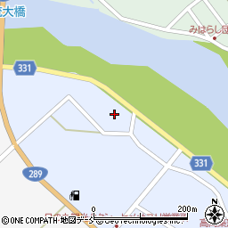 新潟県三条市高岡64周辺の地図