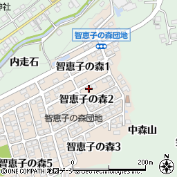 福島県二本松市智恵子の森2丁目17周辺の地図