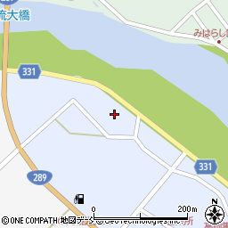 新潟県三条市高岡89周辺の地図