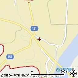 福島県喜多方市高郷町西羽賀上川原163周辺の地図