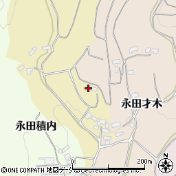 福島県二本松市永田御堂内周辺の地図