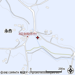 福島県二本松市上川崎稲荷周辺の地図
