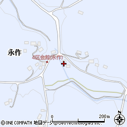 福島県二本松市上川崎（稲荷）周辺の地図