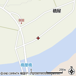 福島県西会津町（耶麻郡）新郷大字三河（中丸）周辺の地図