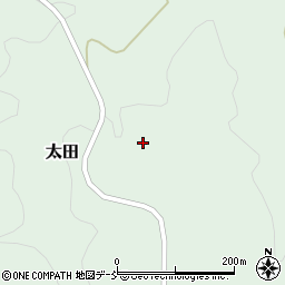 福島県二本松市太田海方作175周辺の地図