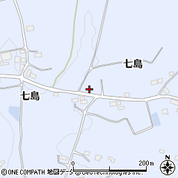 福島県二本松市上川崎七島7周辺の地図