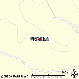 新潟県長岡市寺泊田頭周辺の地図