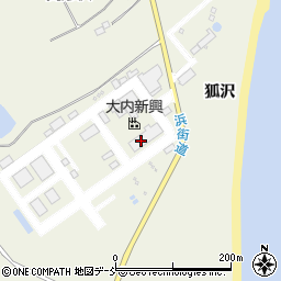株式会社大内新興化学工業　原町工場周辺の地図
