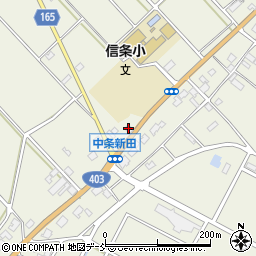 新潟県長岡市中条新田63周辺の地図