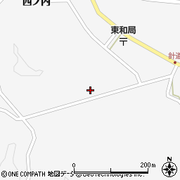 福島県二本松市針道西ノ内34周辺の地図