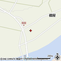 福島県耶麻郡西会津町新郷大字三河中道上周辺の地図