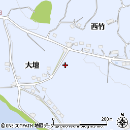 福島県二本松市上川崎西竹354周辺の地図