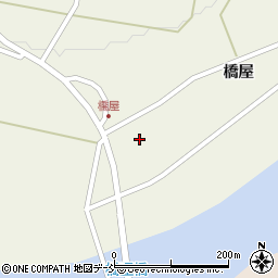 福島県耶麻郡西会津町新郷大字三河中道上3843周辺の地図