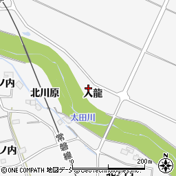 福島県南相馬市原町区高入龍周辺の地図