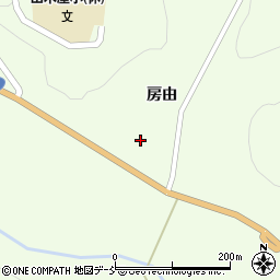 福島県伊達郡川俣町山木屋房由周辺の地図