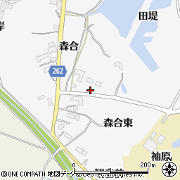 福島県南相馬市原町区大甕（森合東）周辺の地図